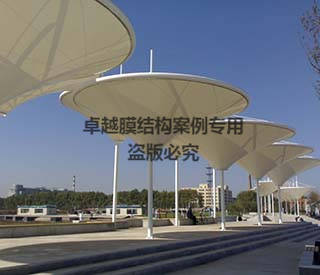 長(zhǎng)春寬城廣場(chǎng)景觀(guān)膜結(jié)構(gòu)