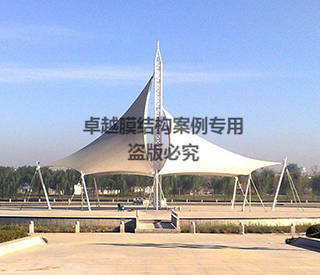 遼寧營(yíng)口音樂(lè)廣場(chǎng)膜結(jié)構(gòu)飛燕景觀(guān)