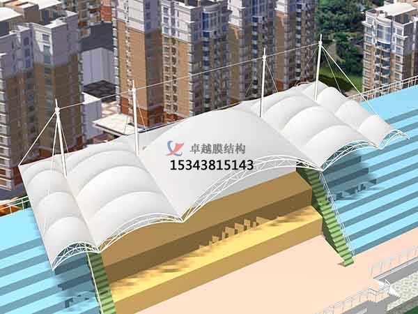 吳忠市體育場膜結(jié)構(gòu)罩棚/籃球、羽毛球、網(wǎng)球場地設(shè)計【公司直銷】?? ?