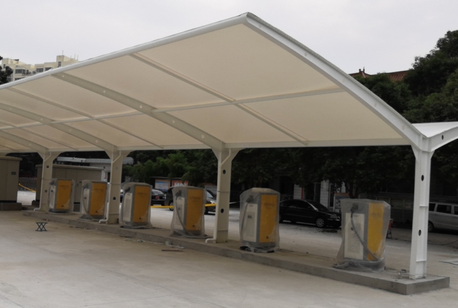 充電樁車棚翻新方案怎么做？