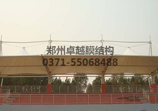 石家莊<font color='red'>膜結(jié)構(gòu)看臺</font>/舞臺【石家莊人民醫(yī)學(xué)高等?？茖W(xué)校等】工程設(shè)計施工案例